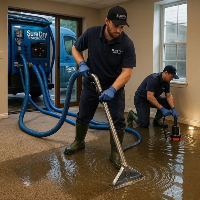 Water Extraction and Removal process in Fairfield Glade, TN